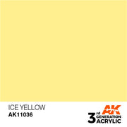 AK Interactive AK11036 Ice Yellow Acrylic Paint 17ml (3rd Generation)