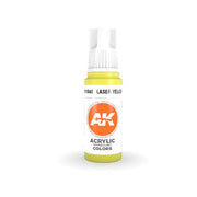 AK Interactive AK11048 Laser Yellow Acrylic Paint 17ml (3rd Generation)