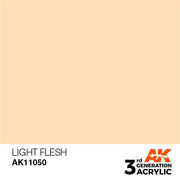 AK Interactive AK11050 Light Flesh Acrylic Paint 17ml (3rd Generation)