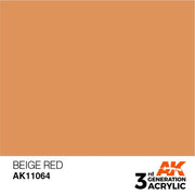 AK Interactive AK11064 Beige Red Acrylic Paint 17ml (3rd Generation)
