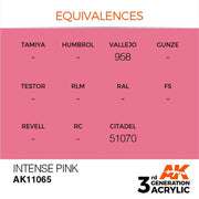 AK Interactive AK11065 Intense Pink Intense Acrylic Paint 17ml (3rd Generation)