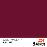 AK Interactive AK11066 Laser MagentaAcrylic Paint 17ml (3rd Generation)