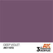AK Interactive AK11072 Deep Violet Intense Acrylic Paint 17ml (3rd Generation)