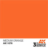 AK Interactive AK11078 Medium Orange Acrylic Paint 17ml (3rd Generation)