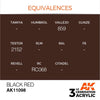 AK Interactive AK11098 Black Red Acrylic Paint 17ml (3rd Generation)