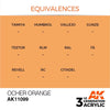 AK Interactive AK11099 Ocher Orange Acrylic Paint 17ml (3rd Generation)