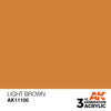 AK Interactive AK11100 Light Brown Acrylic Paint 17ml (3rd Generation)
