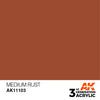 AK Interactive AK11103 Medium Rust Acrylic Paint 17ml (3rd Generation)