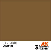 AK Interactive AK11121 Tan Earth Acrylic Paint 17ml (3rd Generation)