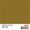 AK Interactive AK11124 Middle Stone Acrylic Paint 17ml (3rd Generation)