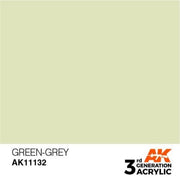 AK Interactive AK11132 Green-Grey Acrylic Paint 17ml (3rd Generation)