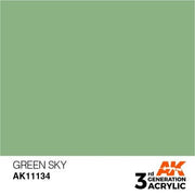 AK Interactive AK11134 Green Sky Acrylic Paint 17ml (3rd Generation)