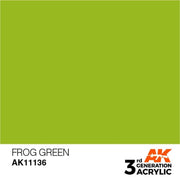 AK Interactive AK11136 Frog Green Acrylic Paint 17ml (3rd Generation)