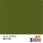 AK Interactive AK11152 Alga Green Acrylic Paint 17ml (3rd Generation)