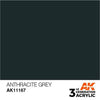 AK Interactive AK11167 Anthracite Grey Acrylic Paint 17ml (3rd Generation)