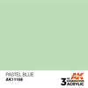 AK Interactive AK11168 Pastel Blue Acrylic Paint 17ml (3rd Generation)