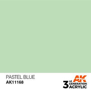 AK Interactive AK11168 Pastel Blue Acrylic Paint 17ml (3rd Generation)