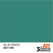AK Interactive AK11169 Blue-Green Acrylic Paint 17ml (3rd Generation)