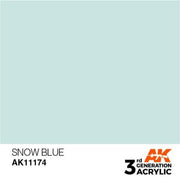 AK Interactive AK11174 Snow Blue Acrylic Paint 17ml (3rd Generation)