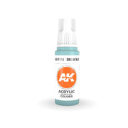 AK Interactive AK11174 Snow Blue Acrylic Paint 17ml (3rd Generation)