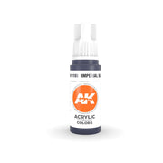 AK Interactive AK11180 Imperial Blue Acrylic Paint 17ml (3rd Generation)