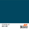 AK Interactive AK11185 Star Blue Acrylic Paint 17ml (3rd Generation)