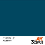 AK Interactive AK11185 Star Blue Acrylic Paint 17ml (3rd Generation)