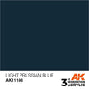 AK Interactive AK11186 Light Prussian Blue Acrylic Paint 17ml (3rd Generation)