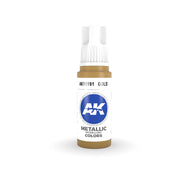AK Interactive AK11191 Metallic Gold Acrylic Paint 17ml (3rd Generation)