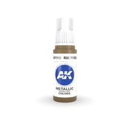 AK Interactive AK11193 Metallic Rusty Gold Acrylic Paint 17ml (3rd Generation)