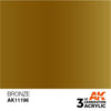 AK Interactive AK11196 Metallic Bronze Acrylic Paint 17ml (3rd Generation)