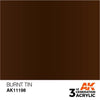 AK Interactive AK11198 Metallic Burnt Tin Acrylic Paint 17ml (3rd Generation)