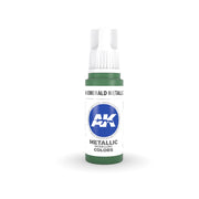 AK Interactive AK11204 Metallic Emerald Green Acrylic Paint 17ml (3rd Generation)