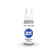 AK Interactive AK11207 Metallic Aluminium Acrylic Paint 17ml (3rd Generation)