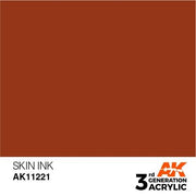 AK Interactive AK11221 Skin Ink 17ml (3rd Generation)