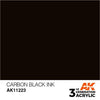 AK Interactive AK11223 Carbon Black Ink 17ml (3rd Generation)