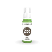 AK Interactive AK11225 Luminous Green Ink 17ml (3rd Generation)
