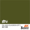 AK Interactive AK11309 AFV Series RAL 6003 Olivgrun Opt.1 Acrylic Paint 17ml 3rd Generation