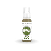 AK Interactive AK11313 RAL 7008 Graugrun Acrylic Paint 17ml 3rd Generation