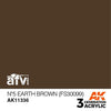 AK Interactive AK11336 AFV Series No.5 Earth Brown FS30099 Acrylic Paint 17ml 3rd Generation