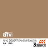 AK Interactive AK11340 AFV Series No.13 Desert Sand FS30279 Acrylic Paint 17ml 3rd Generation