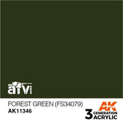 AK Interactive AK11346 AFV Series Forest Green FS34079 Acrylic Paint 17ml 3rd Generation