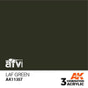 AK Interactive AK11357 AFV Series LAF Green Acrylic Paint 17ml 3rd Generation