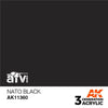 AK Interactive AK11360 NATO Black Acrylic Paint 17ml 3rd Generation