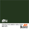 AK Interactive AK11371 AFV Series Protective Green 1920s-1930s Acrylic Paint 17ml 3rd Generation