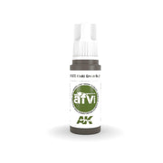 AK Interactive AK11373 Khaki green No.3 Acrylic Paint 17ml 3rd Generation