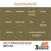 AK Interactive AK11414 Figure Series Splittermuster Base Acrylic Paint 17ml 3rd Generation