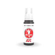 AK Interactive AK11418 Brown Black Acrylic Paint 17ml 3rd Generation