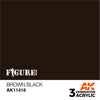 AK Interactive AK11418 Brown Black Acrylic Paint 17ml 3rd Generation