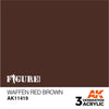 AK Interactive AK11419 Figure Series Waffen Red Brown Acrylic Paint 17ml 3rd Generation